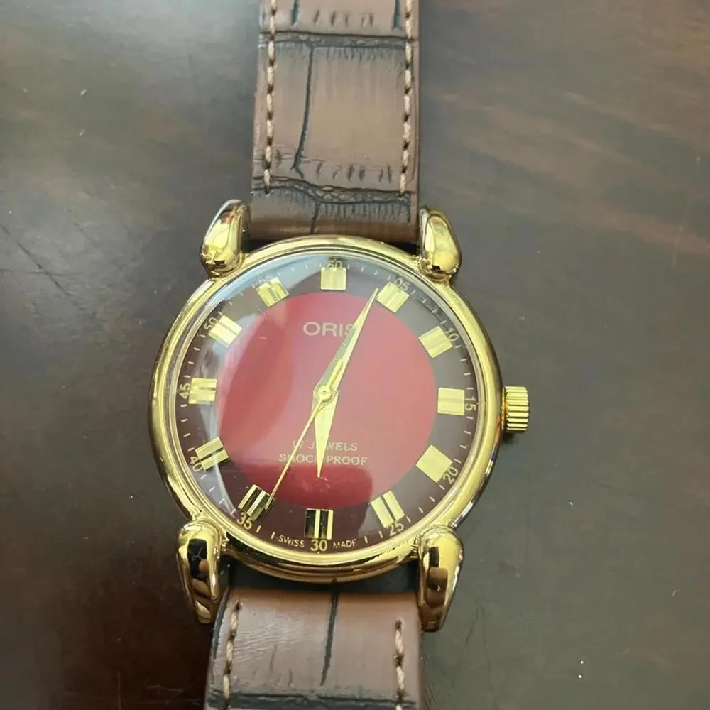 RARE Mint Condition Oris AM044 Vintage Swiss Mechanical Men's Watch